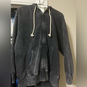 Arizona Full Zip Oversized Hoodie - M